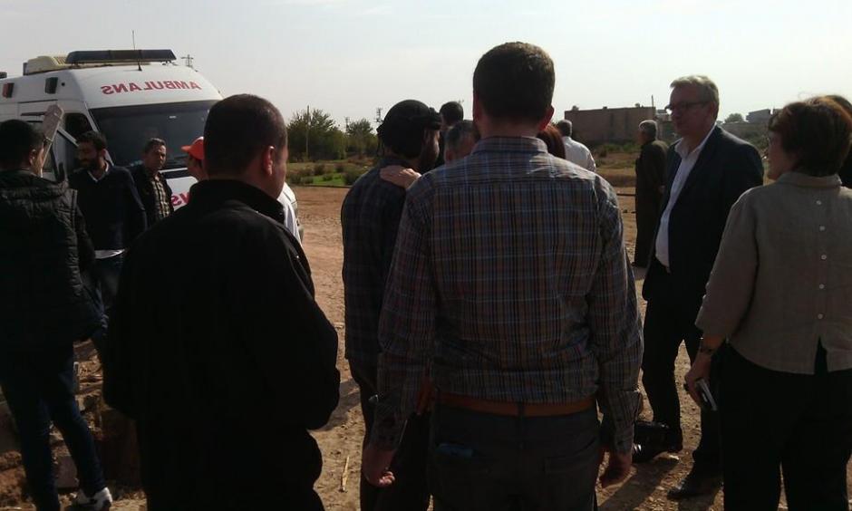#PCF : delegation de retour du KURDISTAN DE TURQUIE #kobane