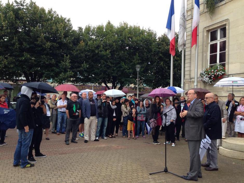 Ma TV-Rassemblement solidaire « Urgence Gaza » - Montataire, 22 août 2014