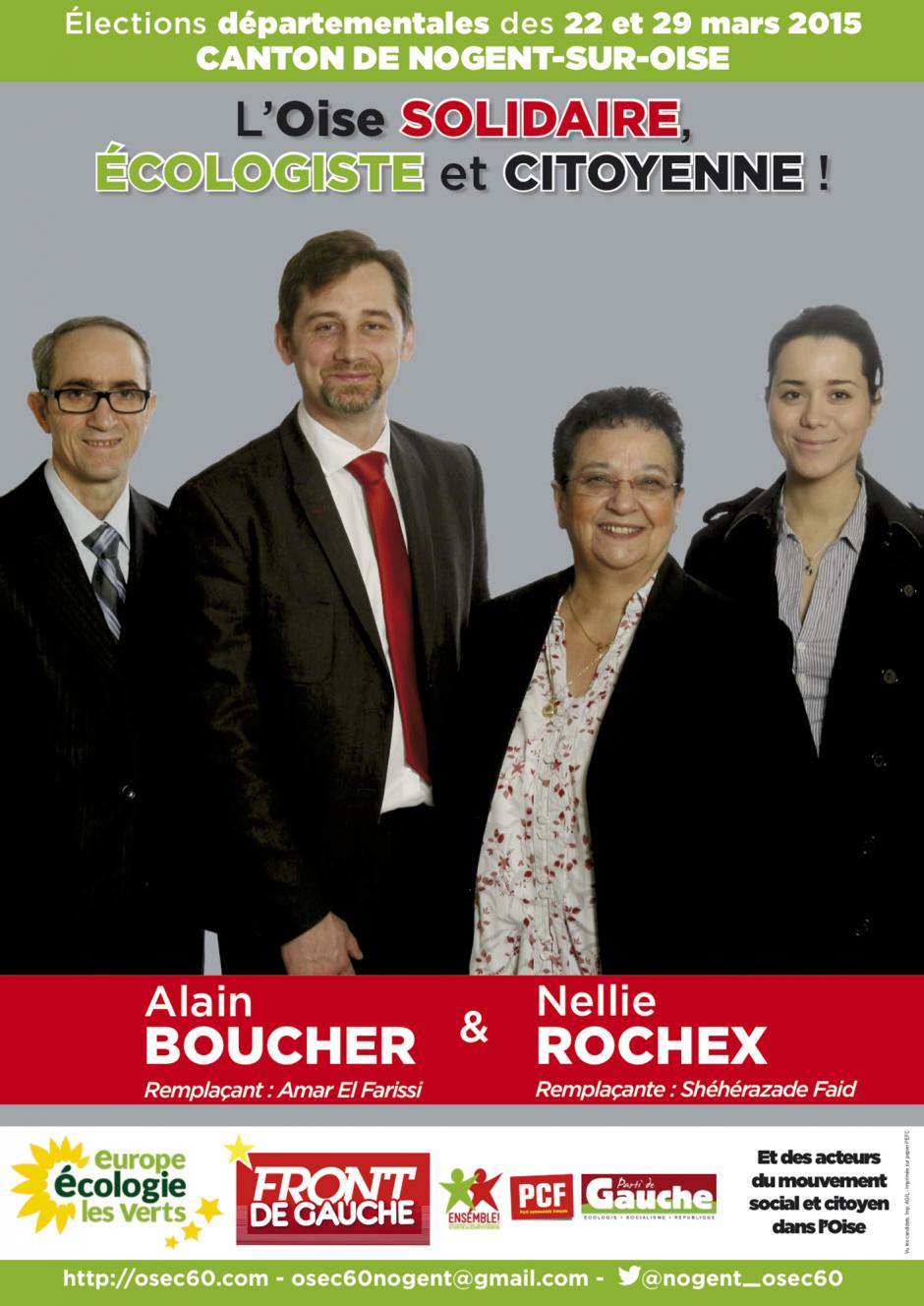 18 mars, Cauffry - Rencontre avec les candidats du canton de Nogent-sur-Oise