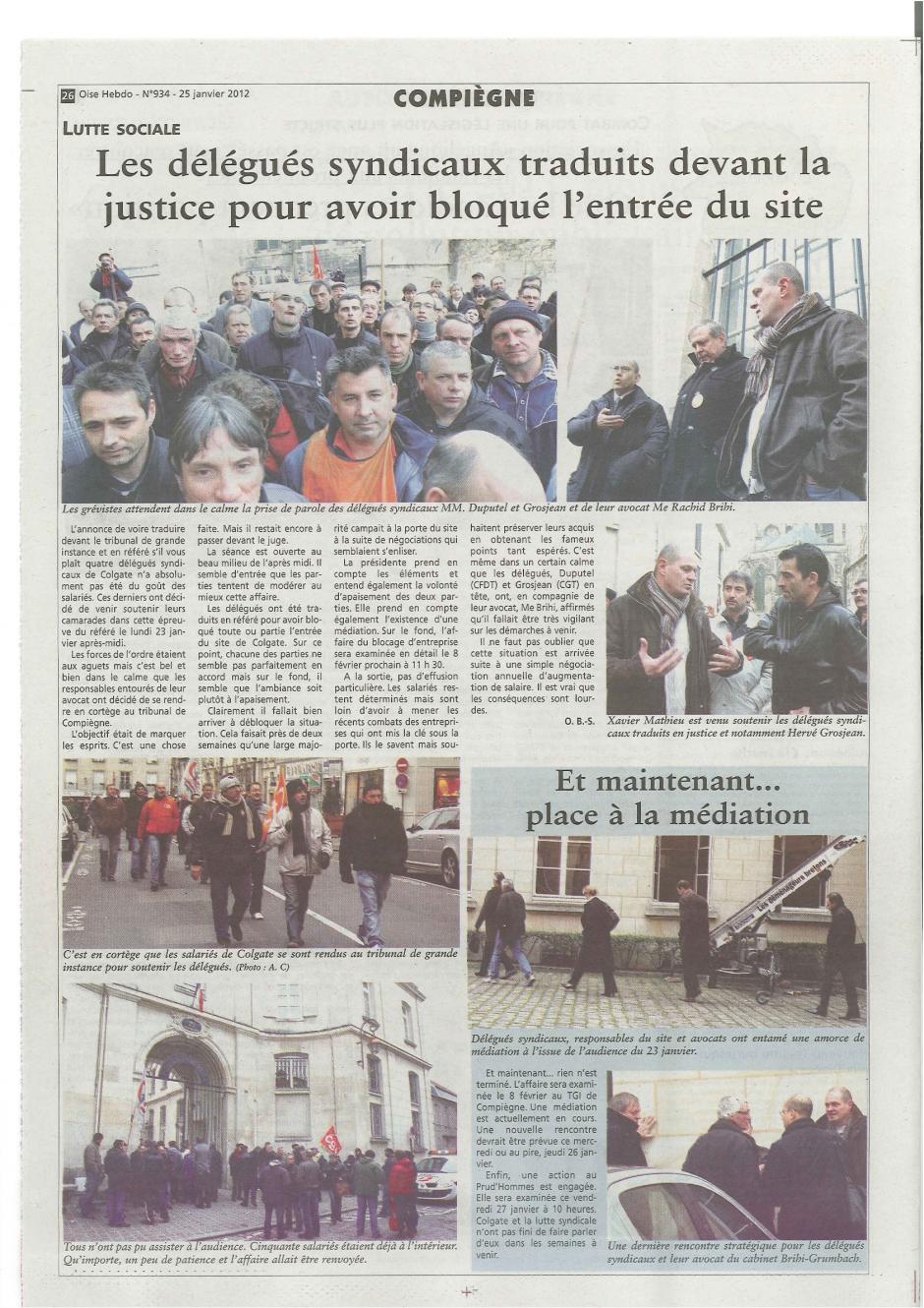 20120125-OH-Compiègne-Les délégués syndicaux de Colgate traduits devant la justice