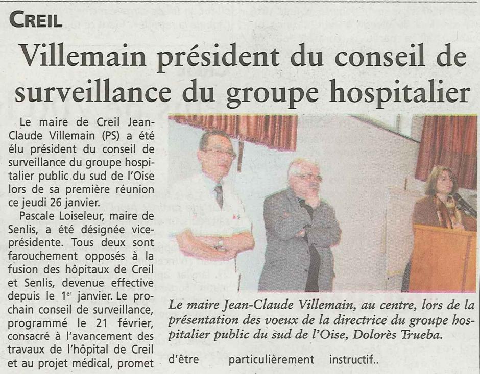 20120201-OH-Jean-Claude Villemain président du Conseil de surveillance du groupe hospitalier