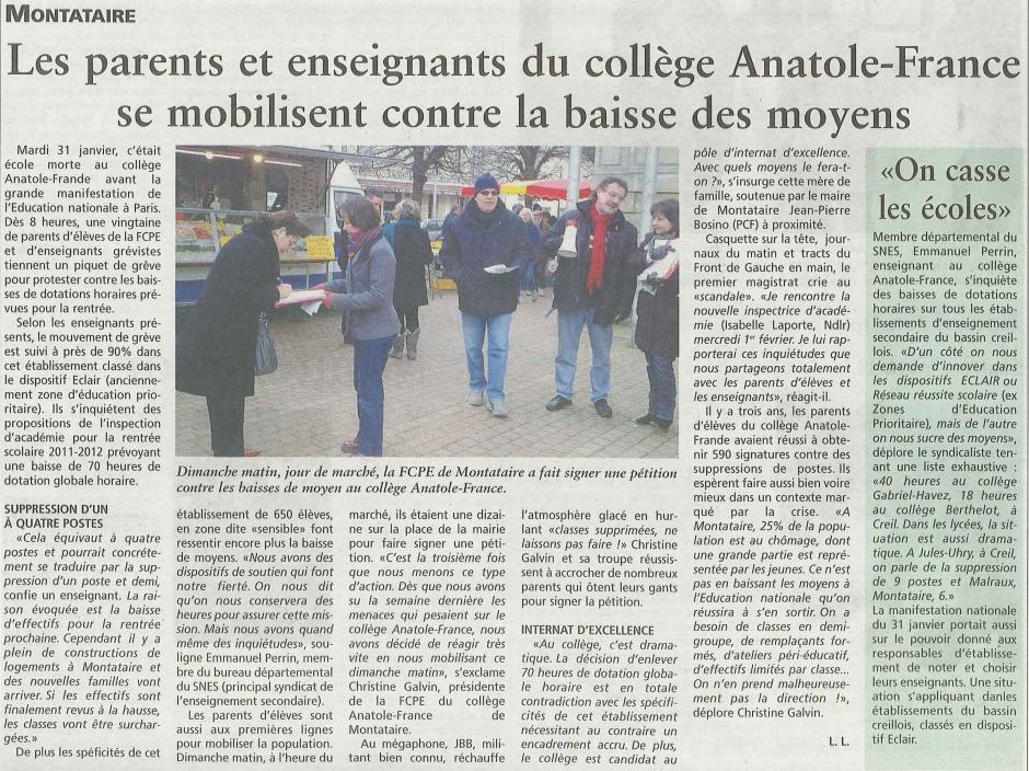 20120201-OH-Montataire-Les parents et les enseignants du collège Anatole-France se mobilisent contre la baisse des effectifs