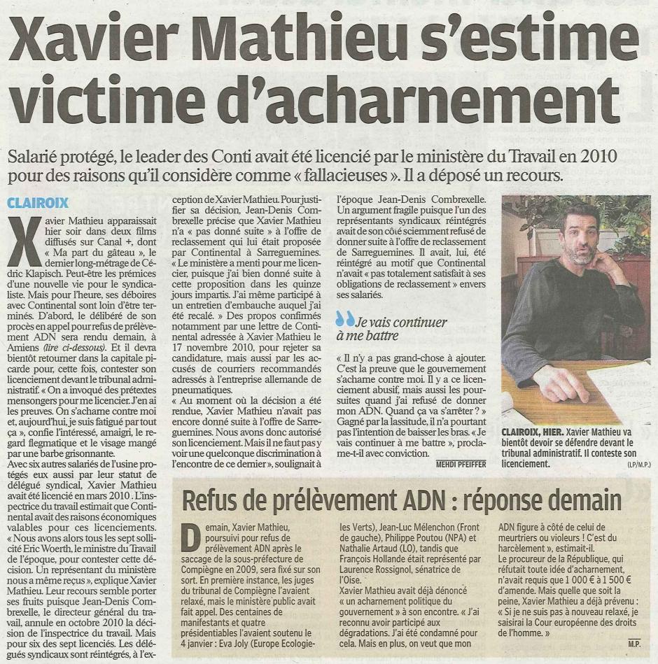 20120202-LeP-Clairoix-Xavier Mathieu s'estime victime d'acharnement