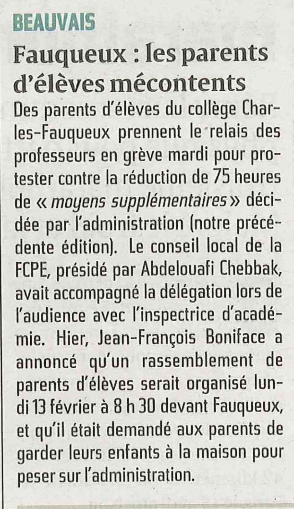 20120209-CP-Beauvais-Fauqueux, les parents d'élèves mécontents