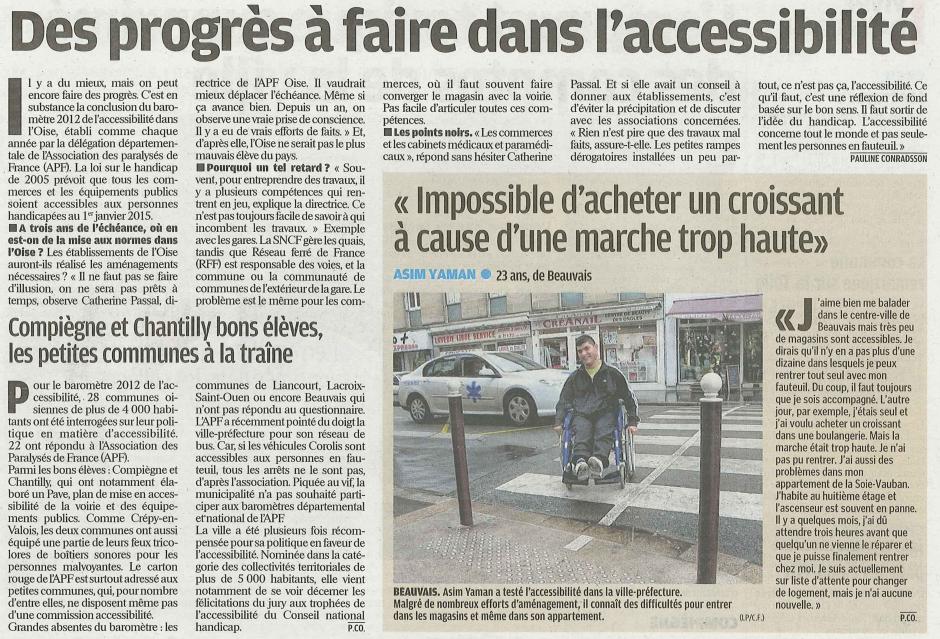 20120213-LeP-Oise-Handicap, des progrès à faire dans l'accessibilité