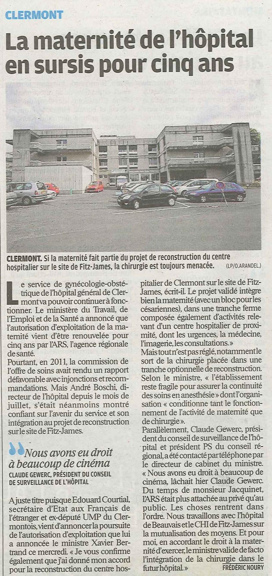 20120316-LeP-Clermont-La maternité de l'hôpital en sursis pour cinq ans