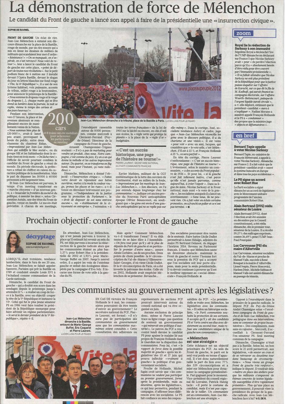 20120319-Le Figaro-Mélenchon bouscule Hollande sur sa gauche-p.4