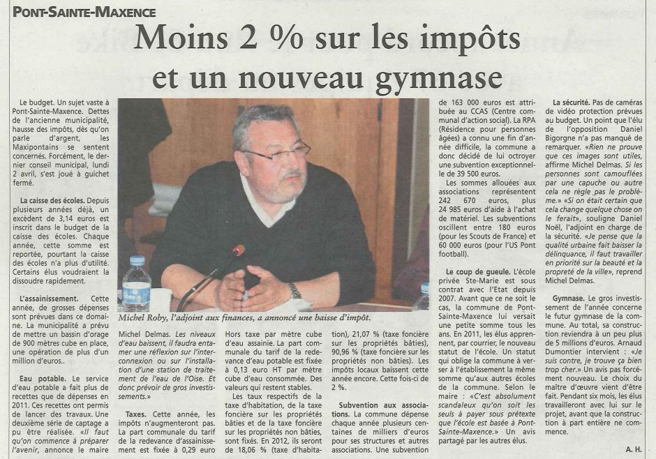 20120404-OH-Pont-Sainte-Maxence-Michel Roby annonce une baisse d'impôt au conseil municipal