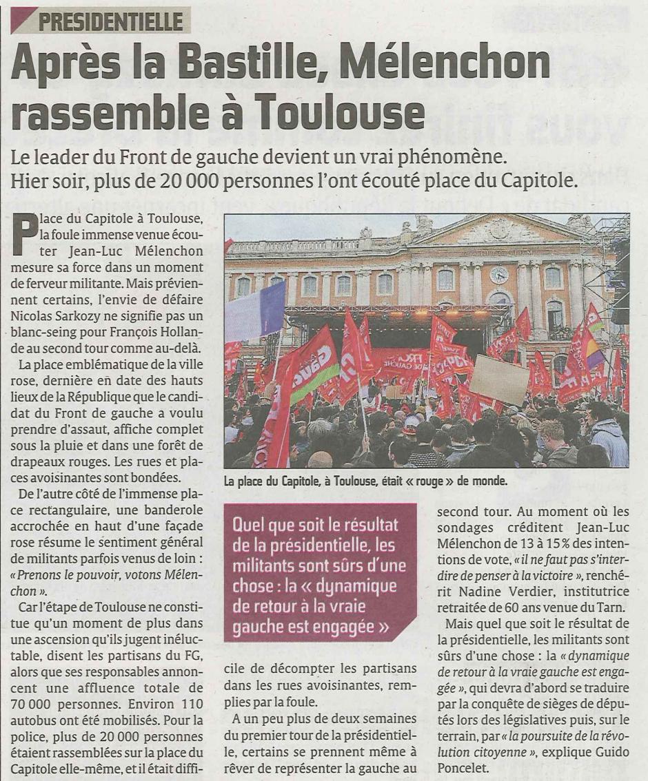20120406-CP-Toulouse-Après la Bastille, Jean-Luc Mélenchon rassemble à nouveau