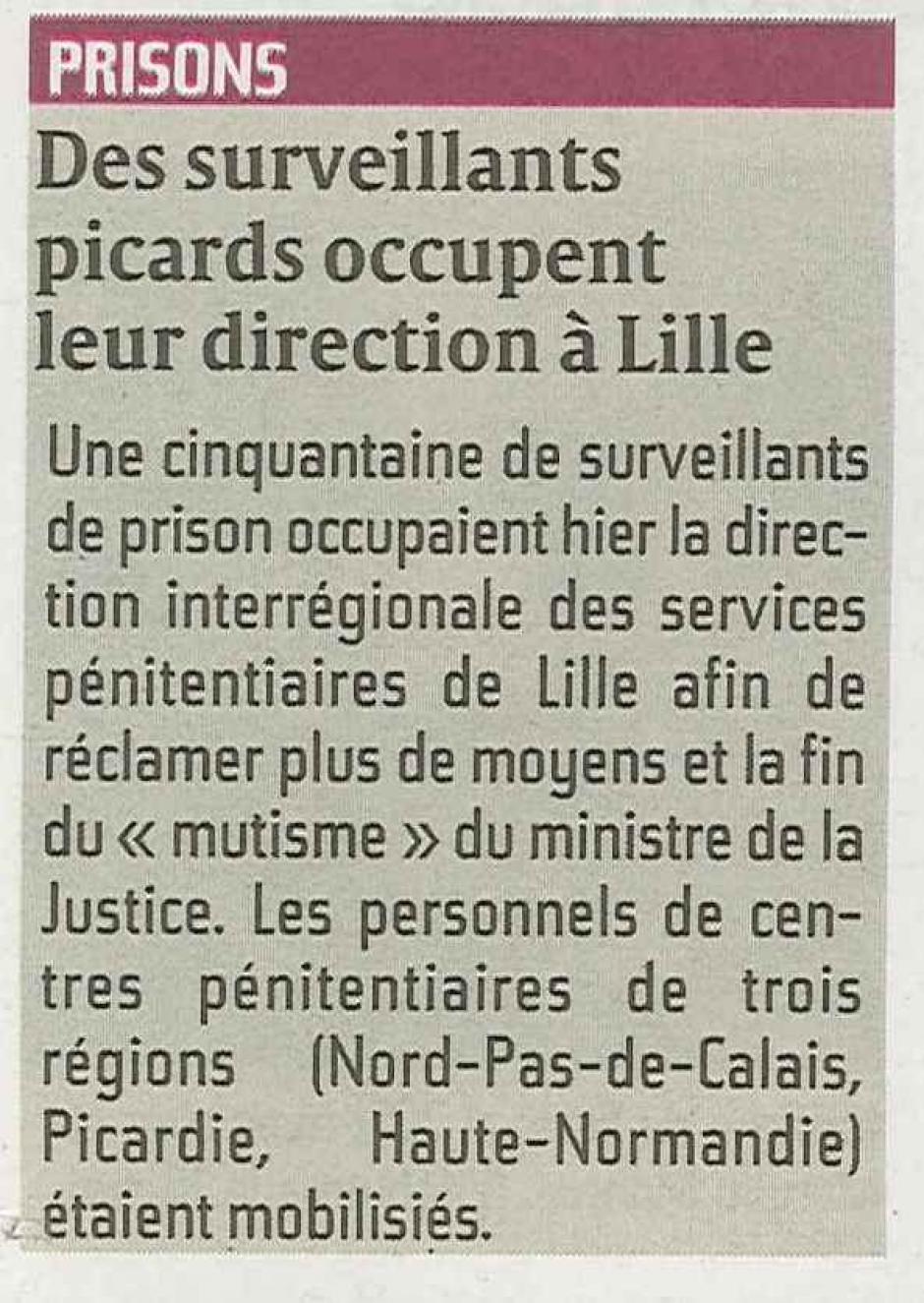 20120420-CP-Picardie-Des surveillants de prison occupent leur direction à Lille