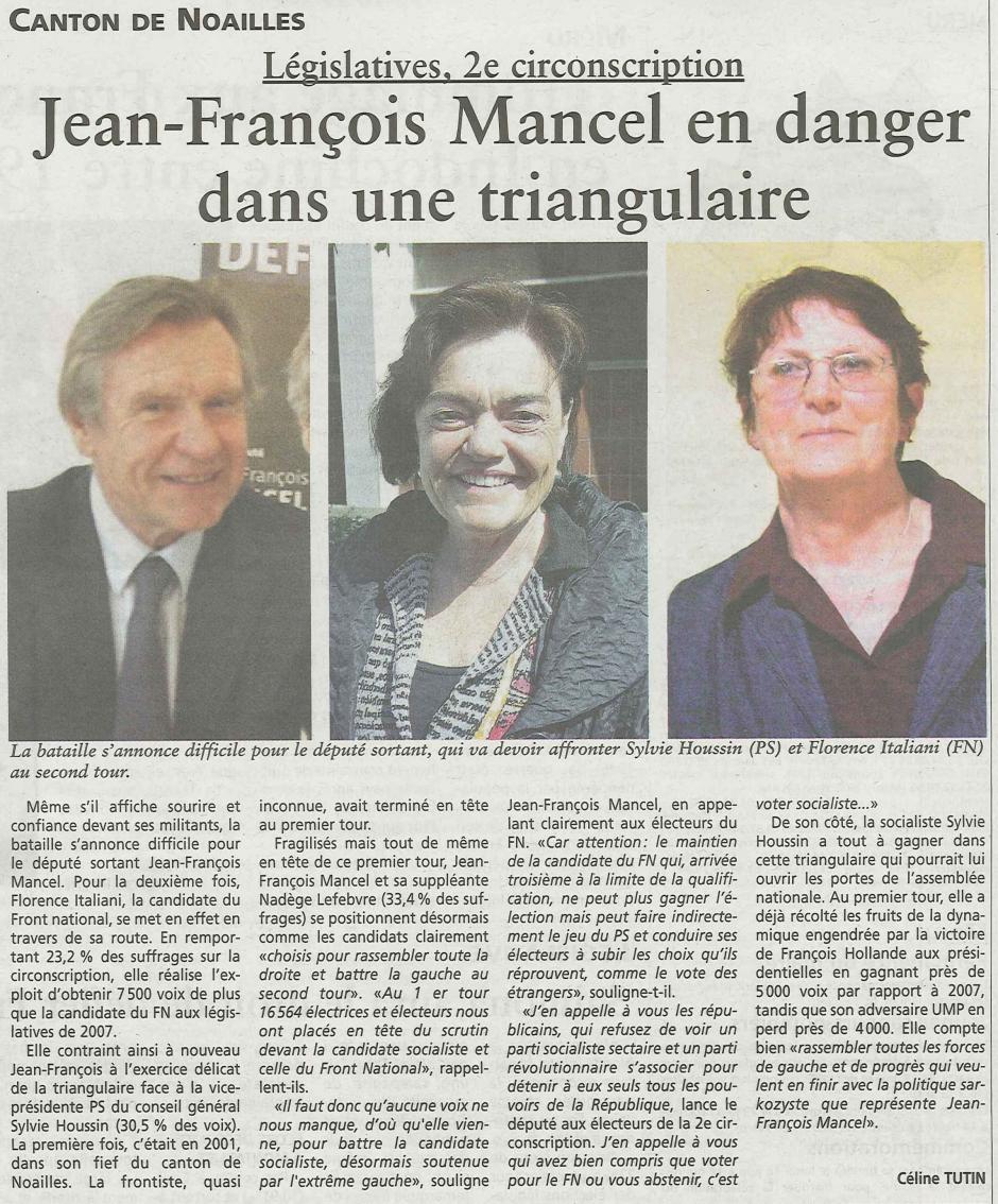 20120613-OH-2e circo-Canton de Noailles-Jean-François Mancel (UMP) en danger dans une triangulaire
