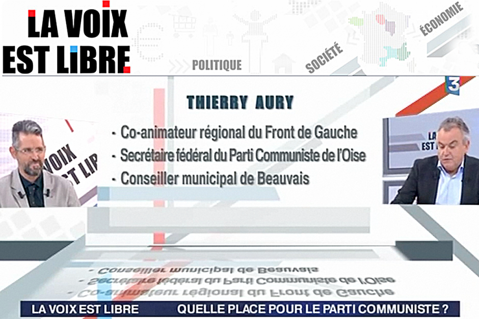 France 3 Picardie-La voix est libre-Thierry Aury démonte le carcan austéritaire - 23 février 2013
