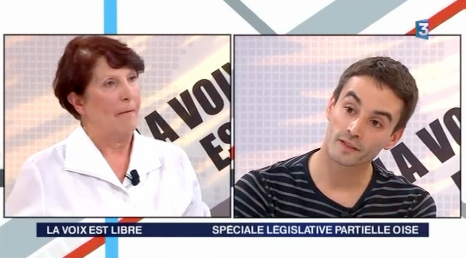 France 3 Picardie-La voix est libre-Spéciale Législative partielle-« Vos élus ne proposent rien » à la candidate FN - 9 mars 2013