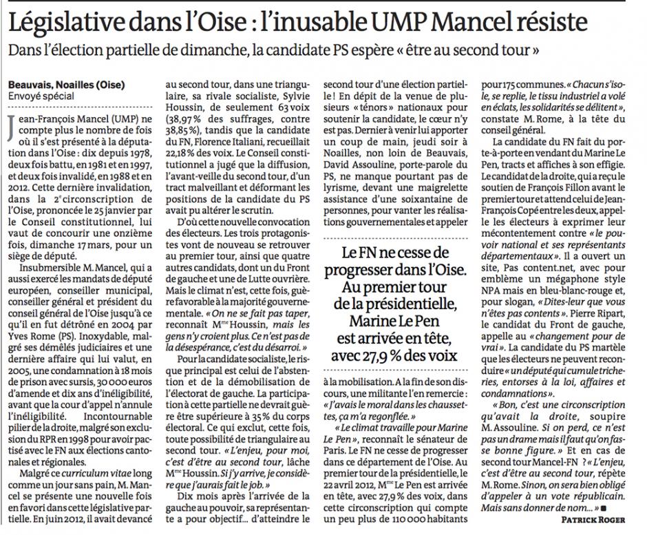 20130317-Le Monde-2C-L'inusable UMP Mancel résiste