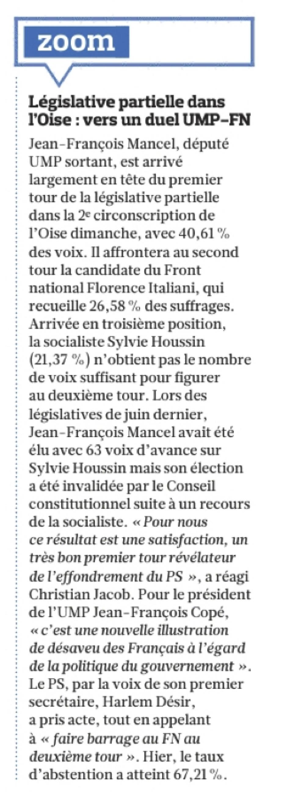 20130318-Le Figaro-2C-Législative partielle dans l'Oise : vers un duel UMP-FN