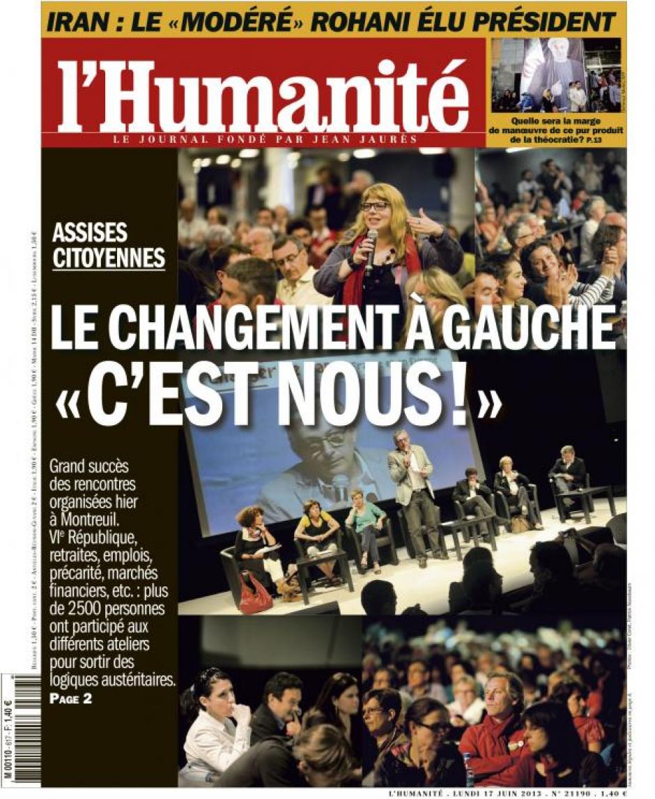 20130617-L'Huma-Assises pour un changement de cap en France et en Europe