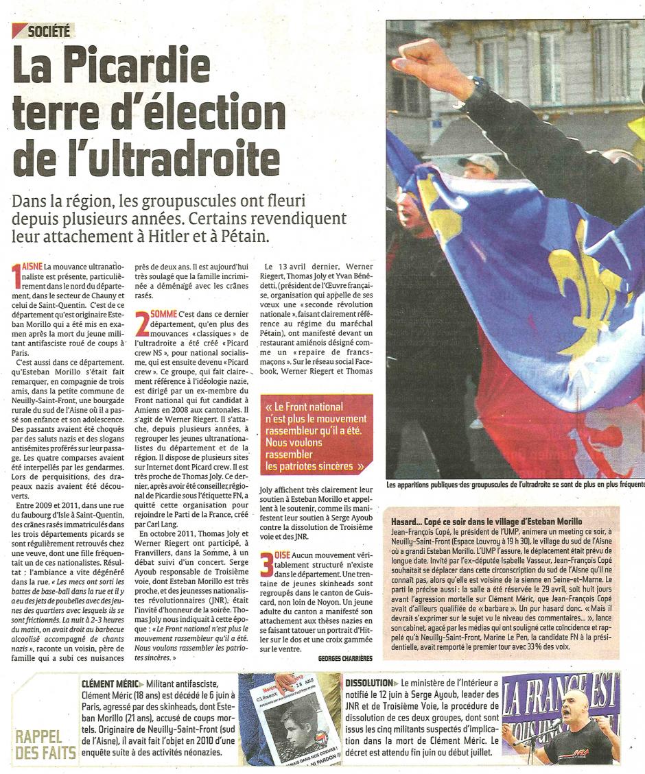 20130619-CP-Picardie-La Région terre d'élection de l'ultradroite
