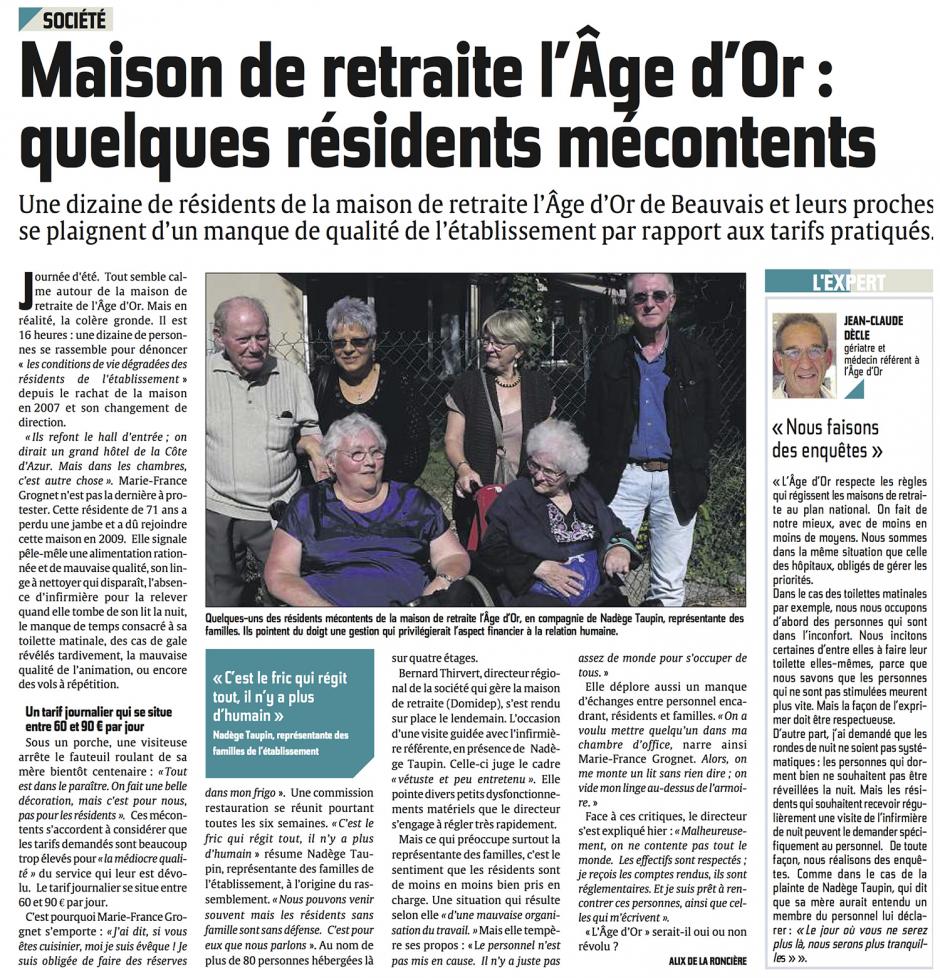 20130814-CP-Maison de retraite l'Âge d'Or : quelques résidents mécontents