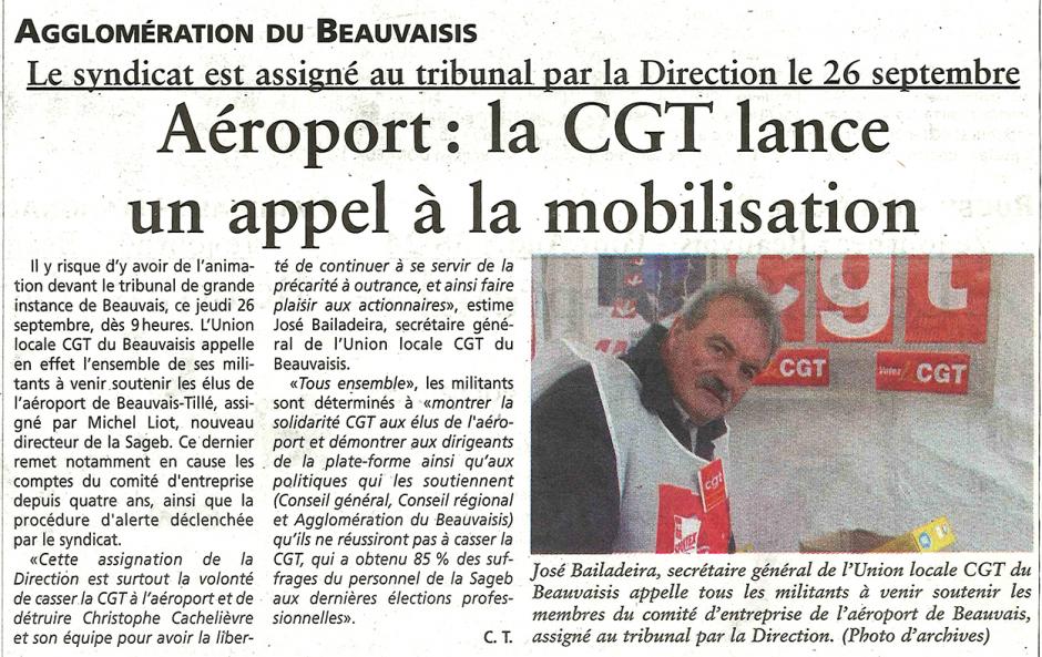 20130925-OH-Tillé-Aéroport : la CGT lance un appel à la mobilisation