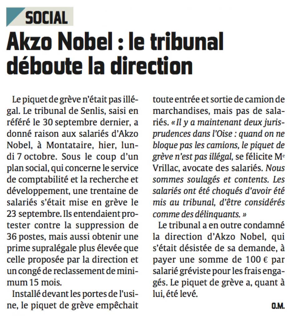 20131008-CP-Montataire-Thiverny-Akzo Nobel : le tribunal déboute la direction