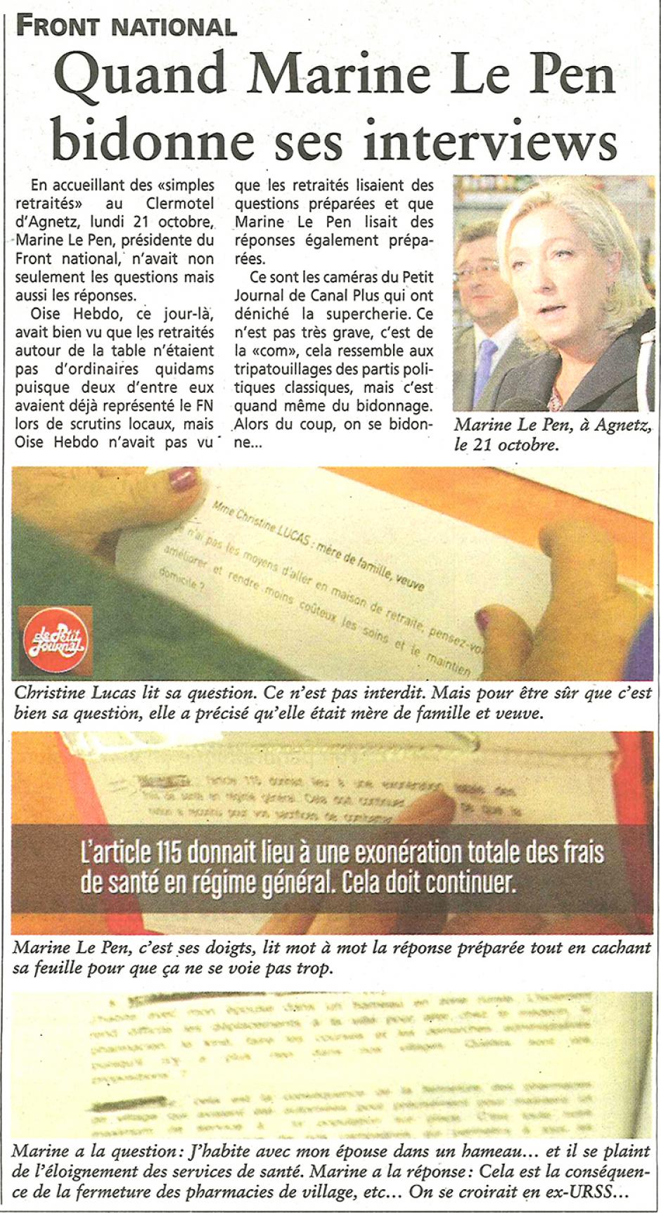20131030-OH-Agnetz-Quand Le Pen bidonne ses interviews