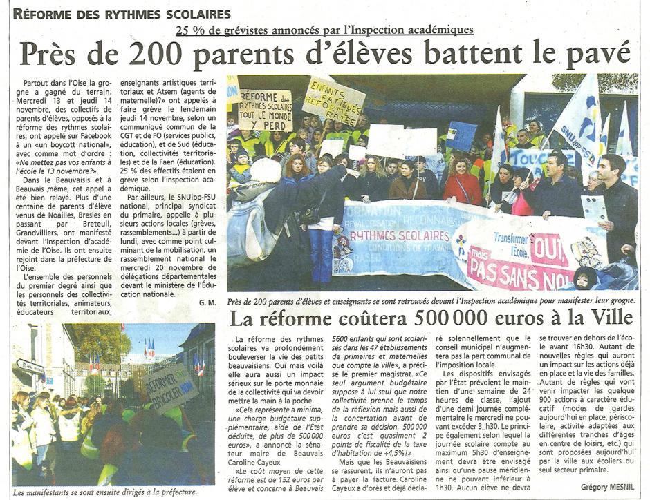 20131120-OH-Beauvais-Près de 200 parents d'élèves battent le pavé