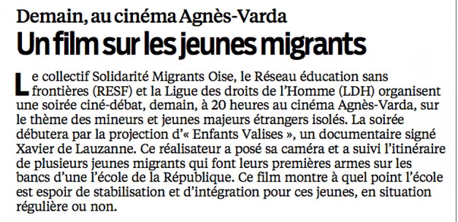 20131209-LeP-Beauvais-Cinéma Agnès Varda : un film sur les jeunes migrants