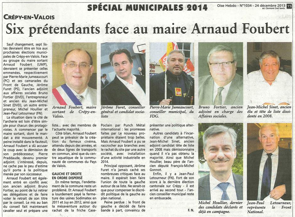 20131224-CP-Crépy-en-Valois-M2014-Six prétendants face au maire Foubert