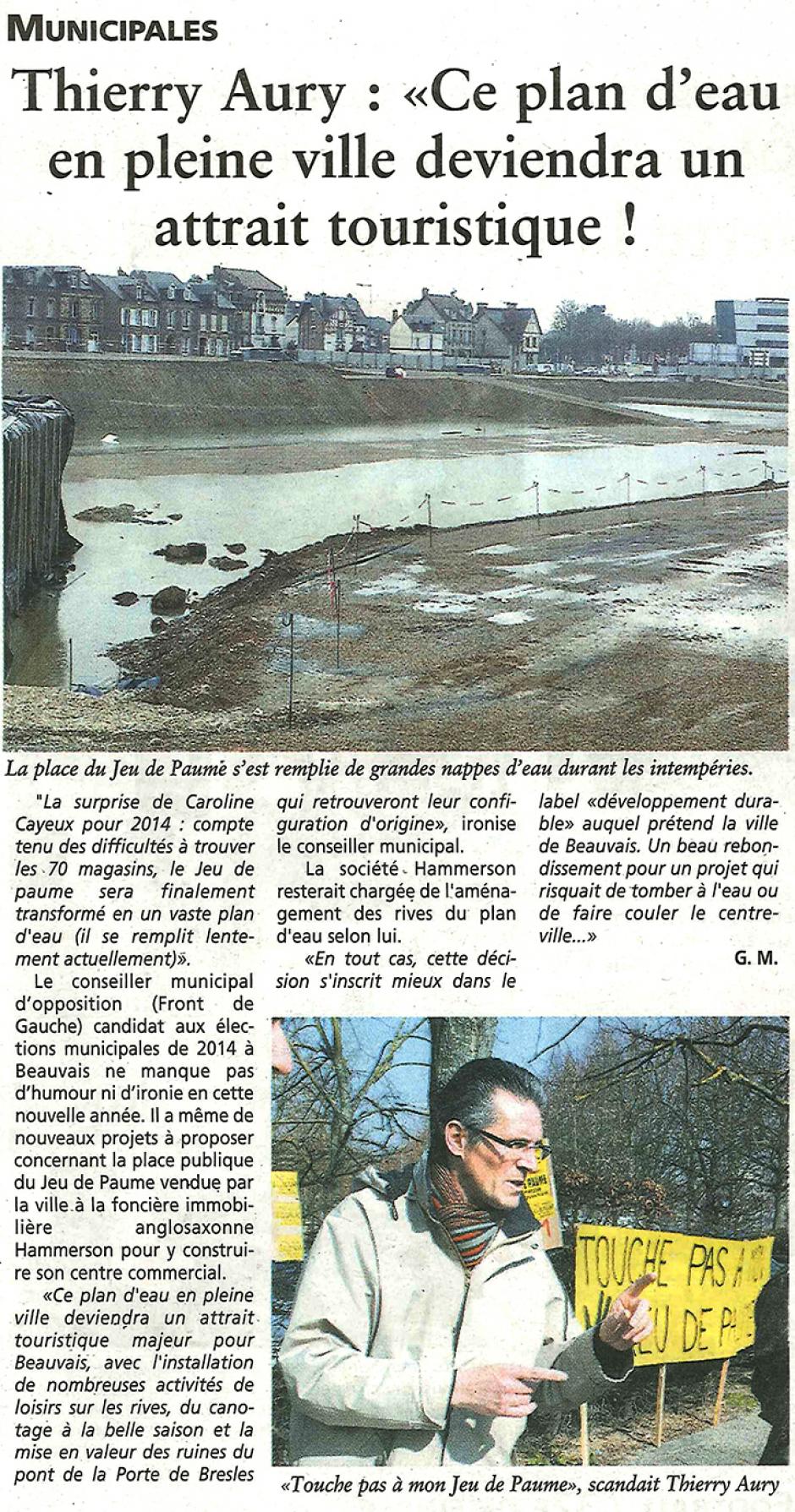 20140108-OH-Beauvais-M2014-Thierry Aury « Ce plan d'eau en pleine ville deviendra un attrait touristique ! »