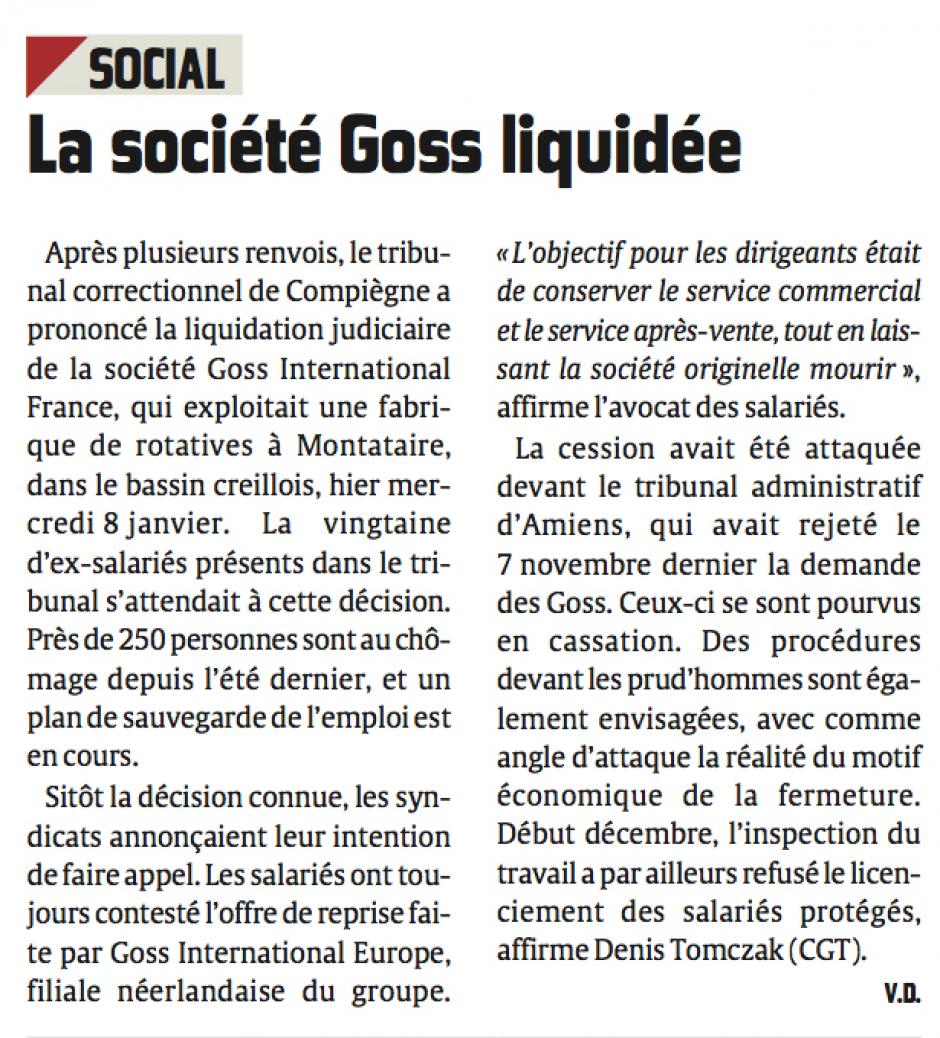 20140109-CP-Montataire-La société Goss liquidée