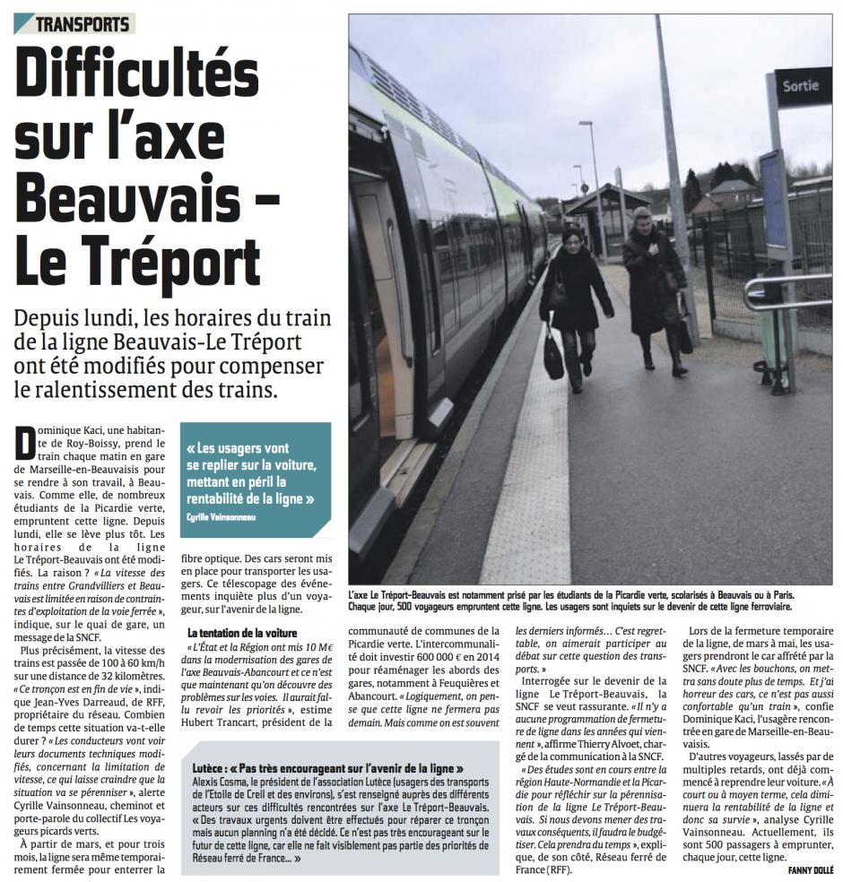 20140130-CP-Beauvais-SNCF : difficultés sur l'axe Beauvais-Le Tréport