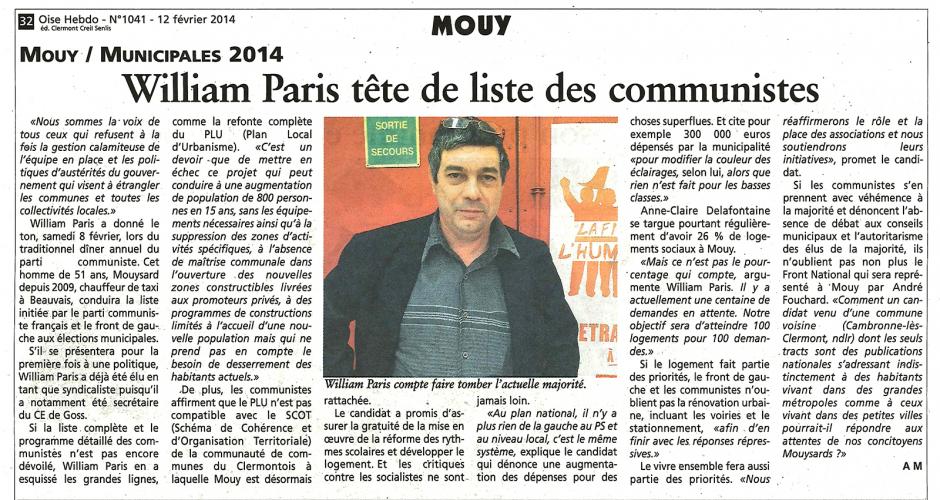 20140212-OH-Mouy-M2014-William Paris tête de liste des communistes