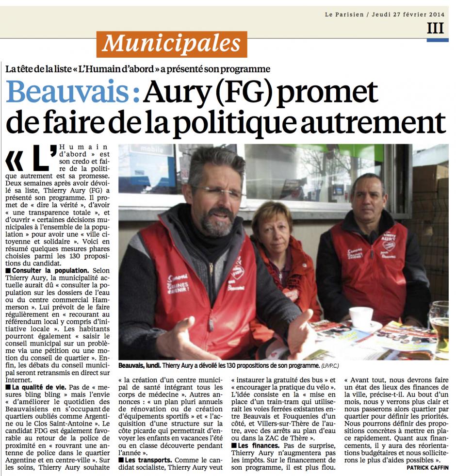 20140227-LeP-Beauvais-M2014-Thierry Aury (FdG) promet de faire de la politique autrement