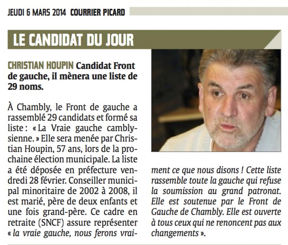 20140306-CP-Chambly-M2014-Le candidat du jour-Christian Houpin