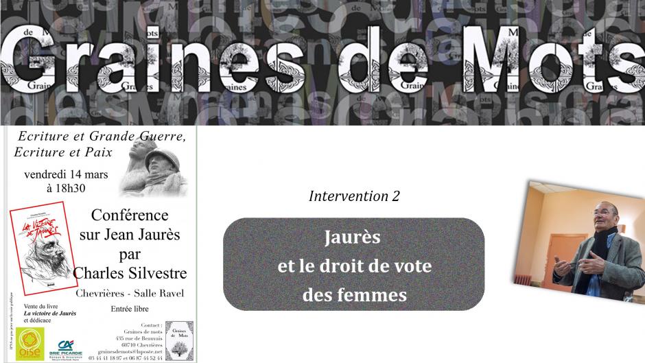 Charles Silvestre-2-Jaurès et le droit de vote des femmes - Chevrières, 14 mars 2014