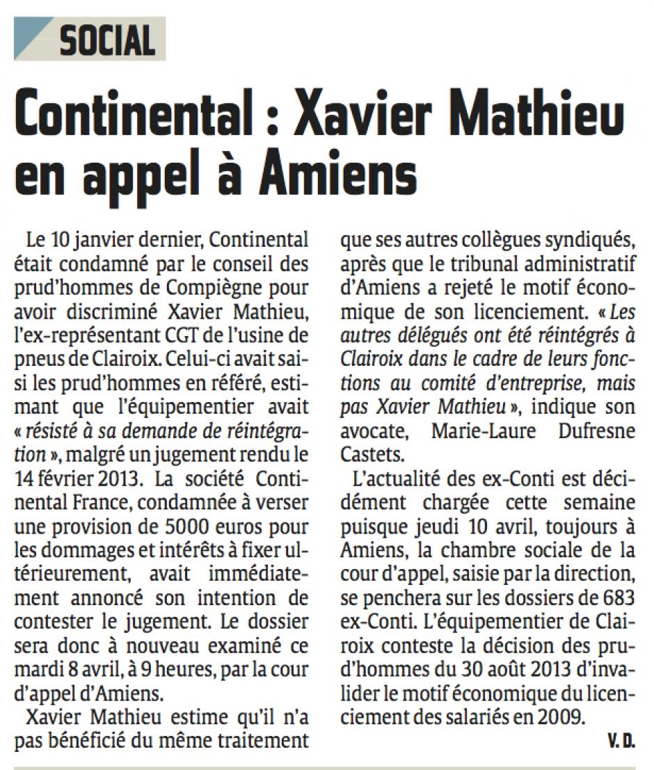 20140408-CP-Clairoix-Continental : Xavier Mathieu en appel à Amiens
