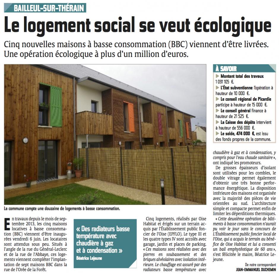 20140612-CP-Bailleul-sur-Thérain-Le logement social se veut écologique