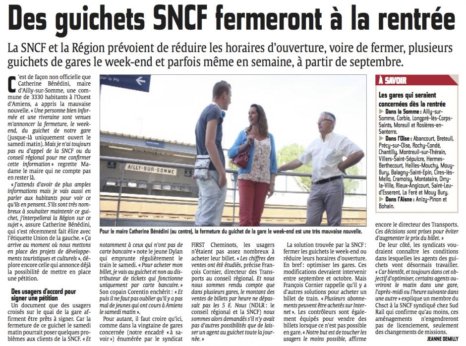 20140613-CP-Picardie-Des guichets SNCF fermeront à la rentrée