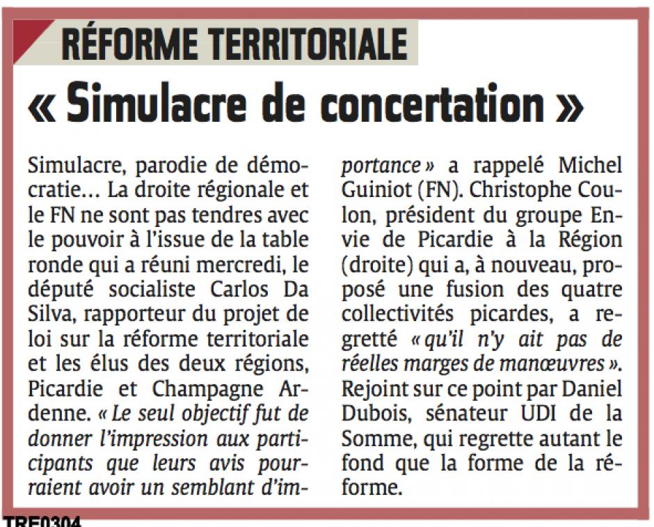 20140705-CP-Picardie-« Simulacre de concertation » [réforme territoriale]
