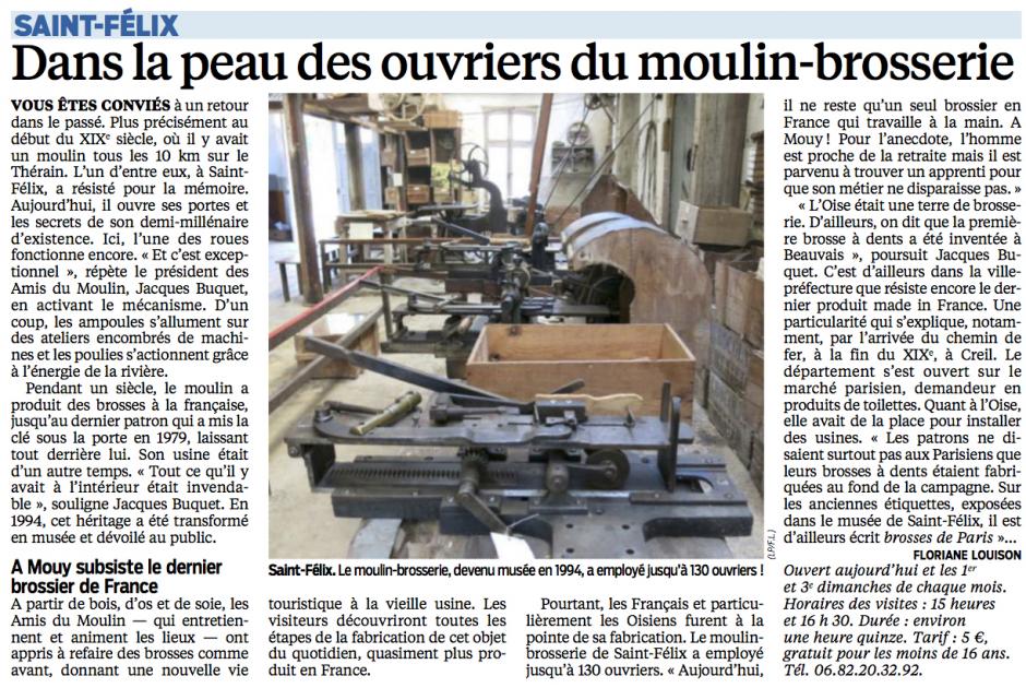 20140720-CP-Saint-Félix-Dans la peau des ouvriers du moulin-brosserie