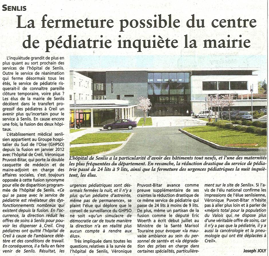 20140813-OH-Senlis-La fermeture possible du centre de pédiatrie inquiète la mairie