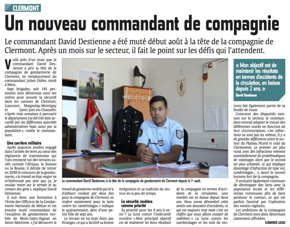 20140825-CP-Clermont-Un nouveau commandant de compagnie