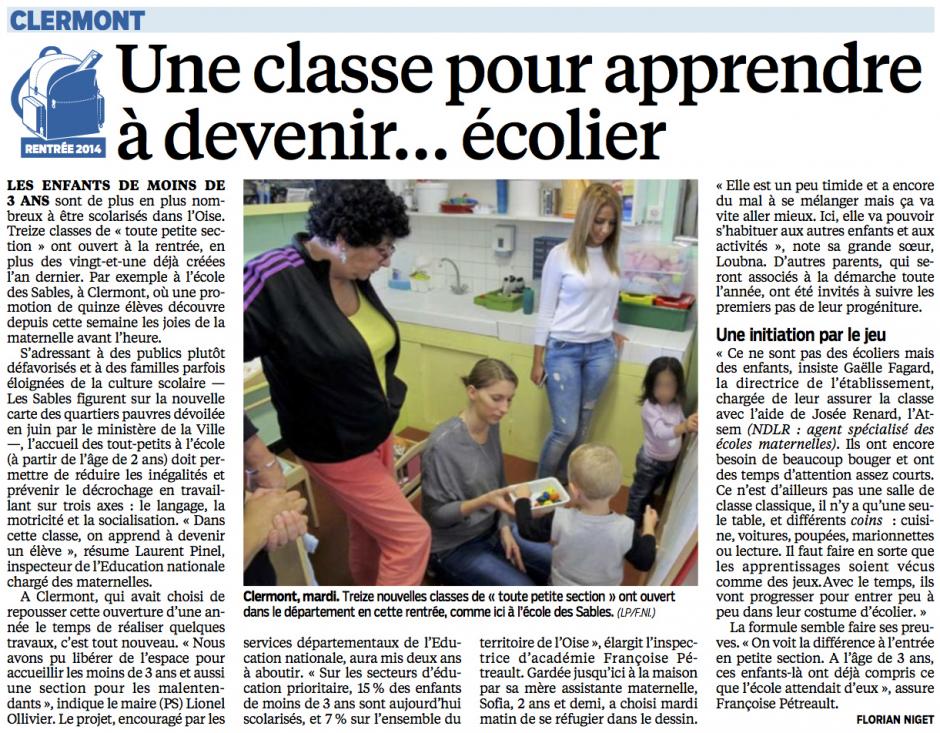 20140904-LeP-Clermont-Une classe pour apprendre à devenir… écolier