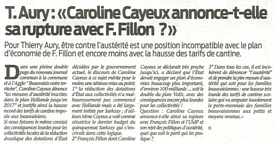 20140905-ObsBv-Beauvais-Thierry Aury : « Cayeux annonce-t-elle sa rupture avec Fillon ? »