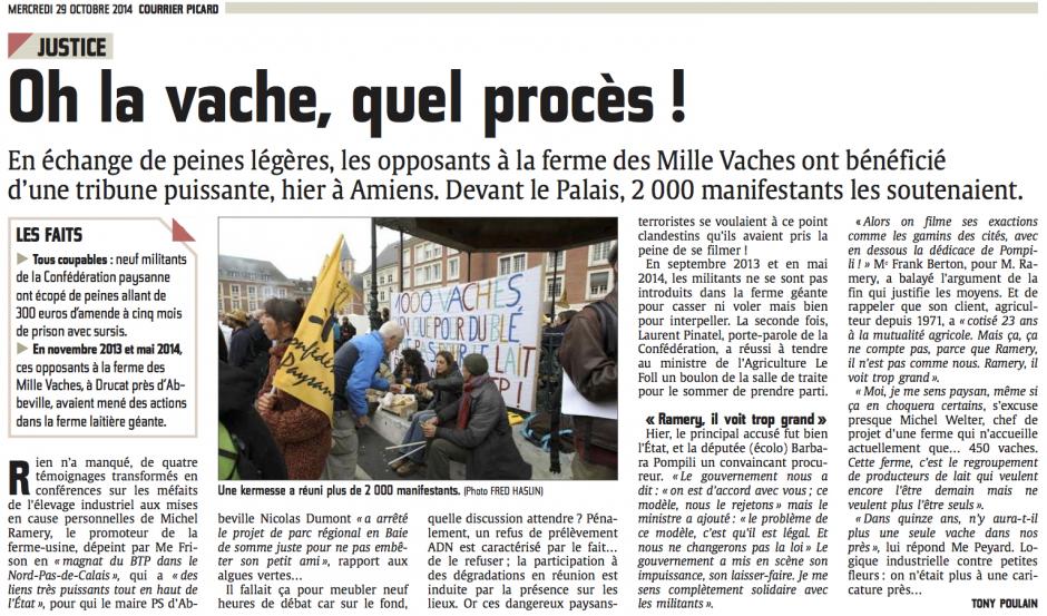 20141029-CP-Amiens-Oh la vache, quel procès ! [pages régionales]