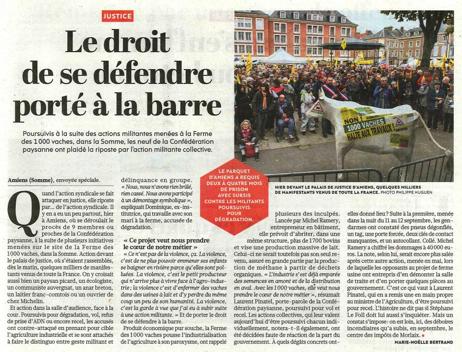 20141029-L'Huma-Amiens-Le droit de se défendre porté à la barre