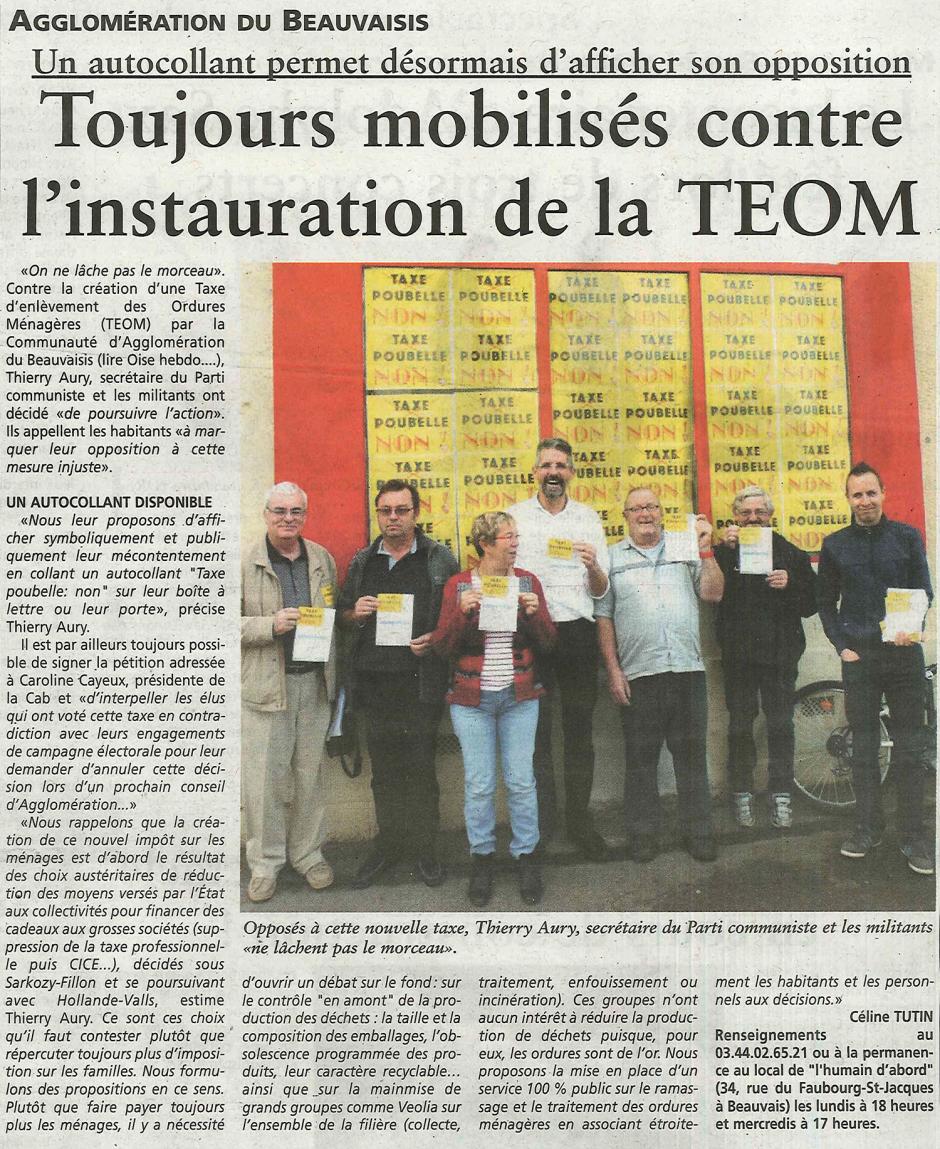 20141029-OH-Beauvaisis-Toujours mobilisés contre l'instauration de la TEOM