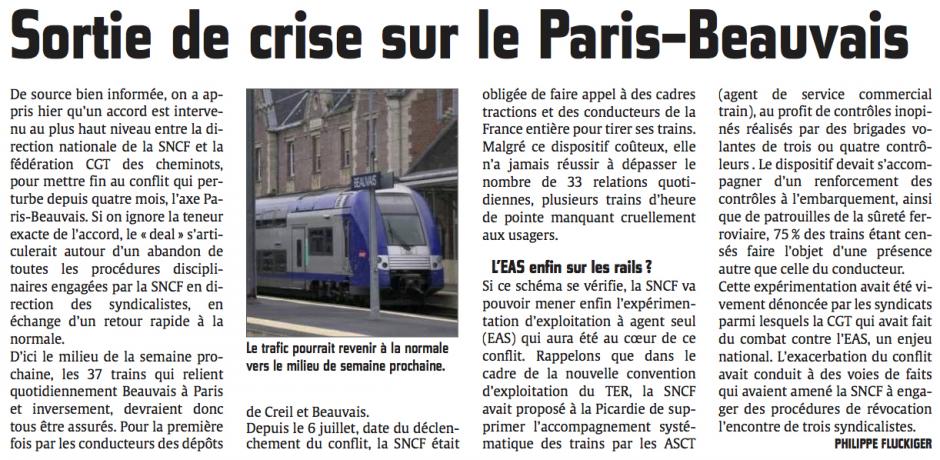 20141101-CP-Beauvais-Sortie de crise sur la ligne Paris-Beauvais [SNCF]