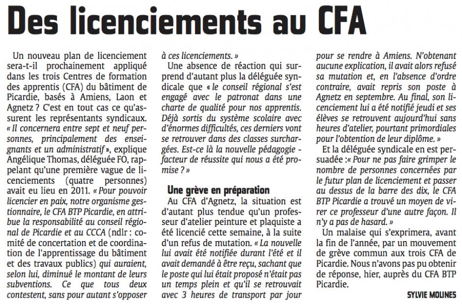 20141108-CP-Picardie-Des licenciements au CFA