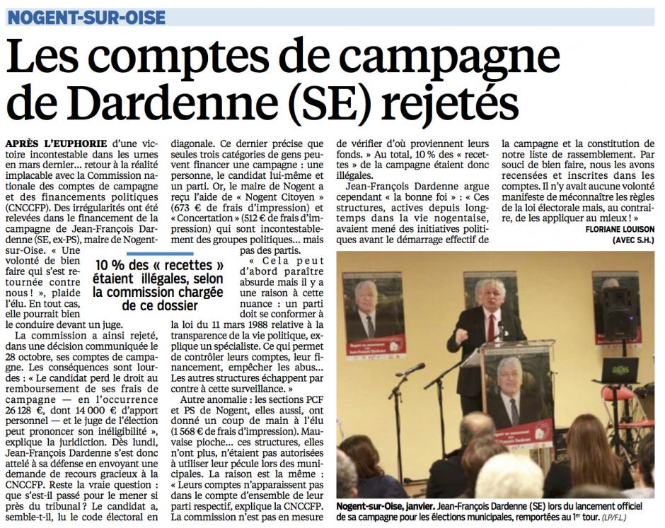 20141112-LeP-Nogent-sur-Oise-M2014-Les comptes de campagne de Dardenne (alors PS) rejetés